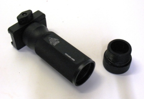 Long Aluminum Foregrip W/Compartment