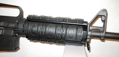 AR15 Quad Rail Handguard System Carbine Length Vector Optics