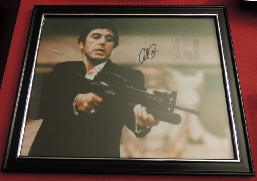 Scarface Al Pacino (Tony Montana) Signed Photo Print