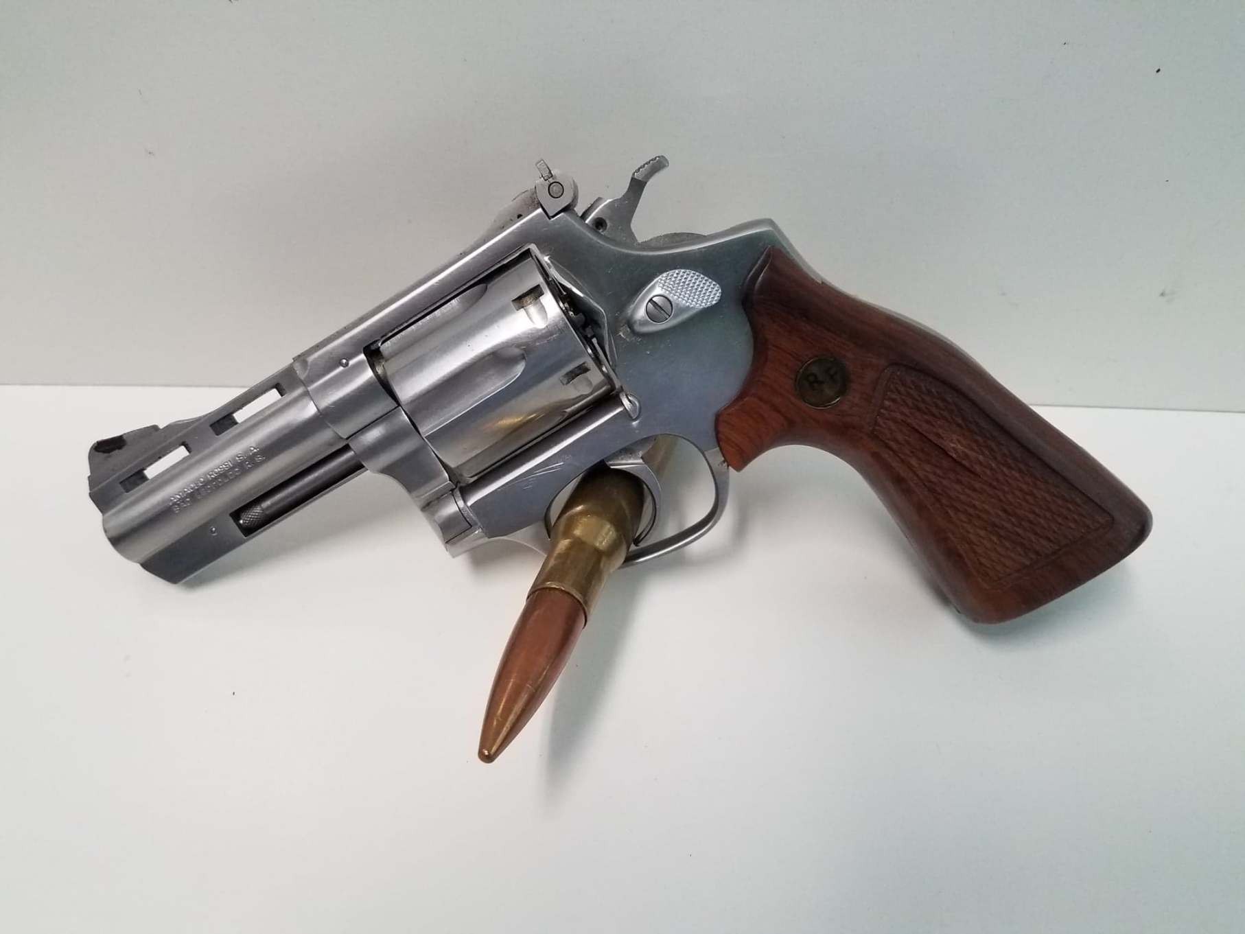 USED Rossi M95 38 Special Stainless Revolver